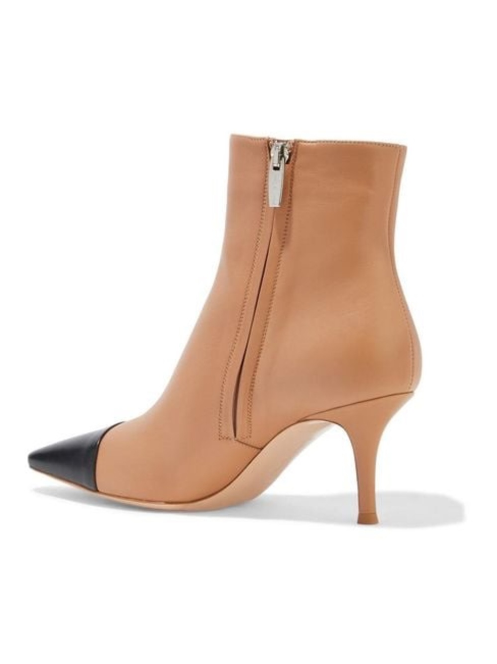 Gianvito Rossi black & tan leather ankle boots - Picture 2 of 9